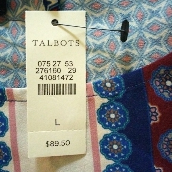 NWT Talbots Top Size Large - Picture 8 of 10